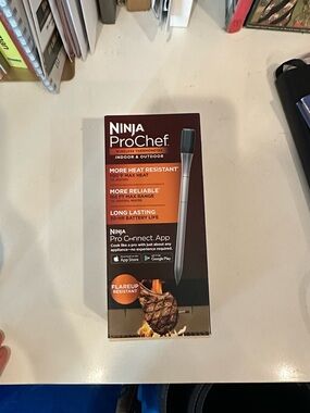 NIB! Ninja ProChef™ Wireless Meat Thermometer Sealed Mother's Father's Day New